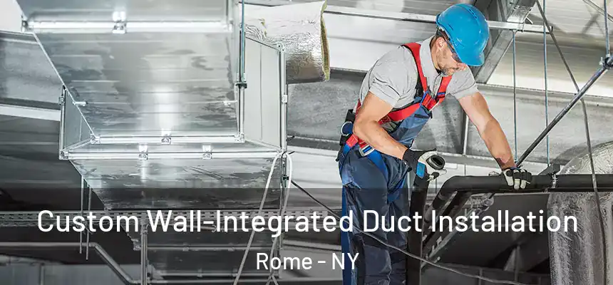 Custom Wall-Integrated Duct Installation Rome - NY