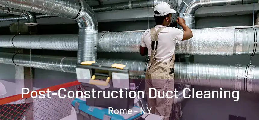  Post-Construction Duct Cleaning Rome - NY